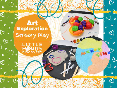 Art Exploration Sensory Play (12 months -6 Years)